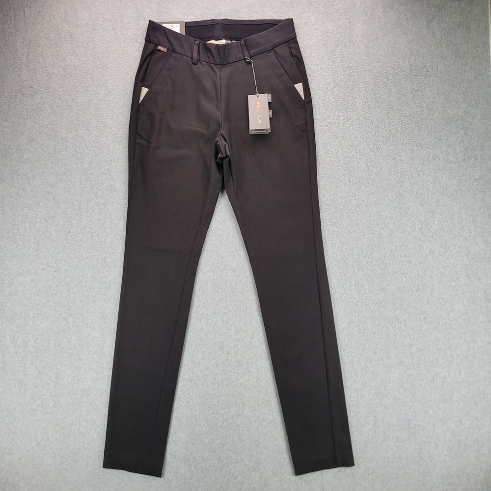 Slim Tapered Women's Trousers - Black